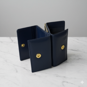 Cartera doble con monedero incluido