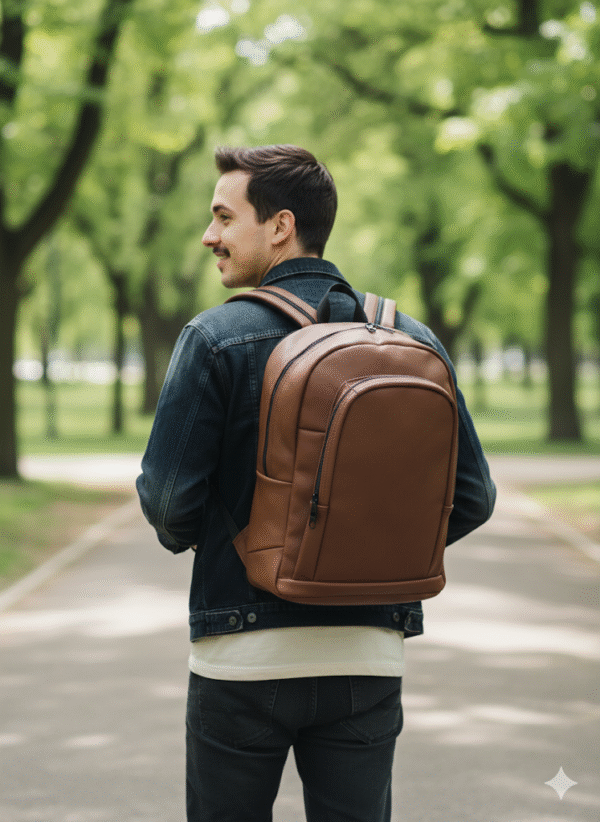 Mochila de piel para hombre y mujer  | Maride