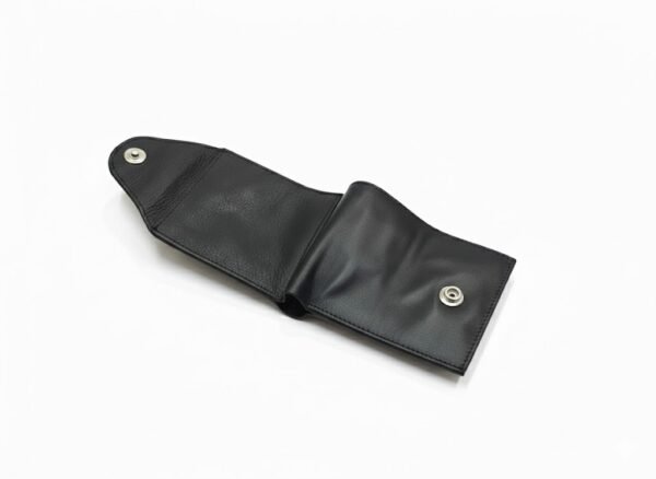 Cartera para hombre| piel fina con broche